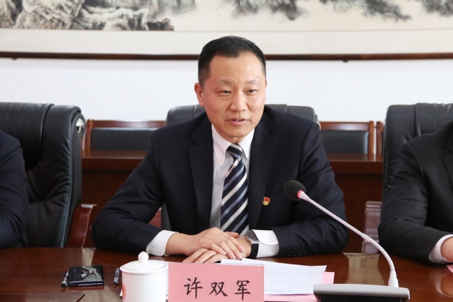 乐仁堂集团董事长许双讲话